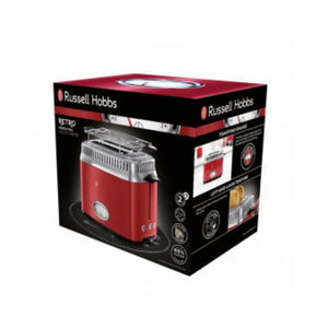 راسل هوبز محمصة التوست Russell Hobbs Retro Ribbon Red Toaster 21680