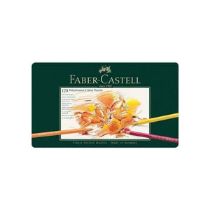 أقلام تلوين للفنانين بوليكروموس علبة  120 فابير كاستل  FABER CASTELL Polychromos Artists Color Pencils Tin of 120