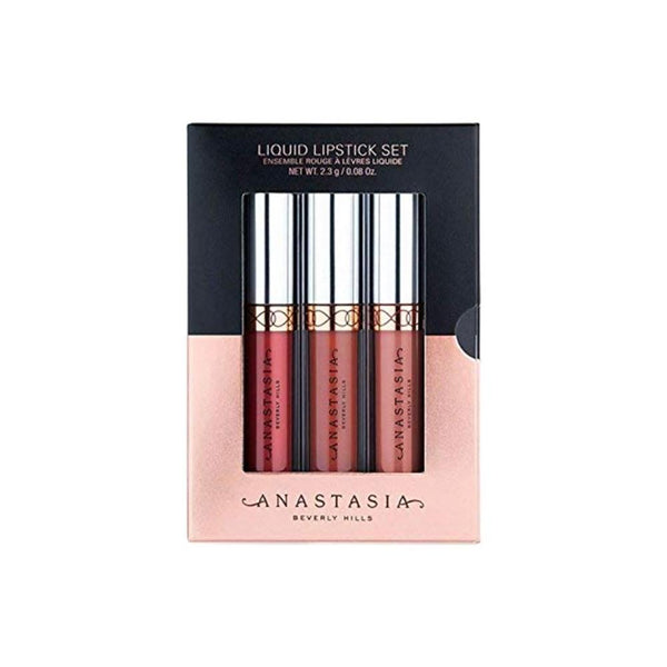 سيت أحمر شفاه سائل متعدد الألوان انستازيا Anastasia Set of multi colored liquid lipstick