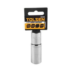 مقبس عميق تولسن TOLSEN DEEP SOCKET 3/8" 16358