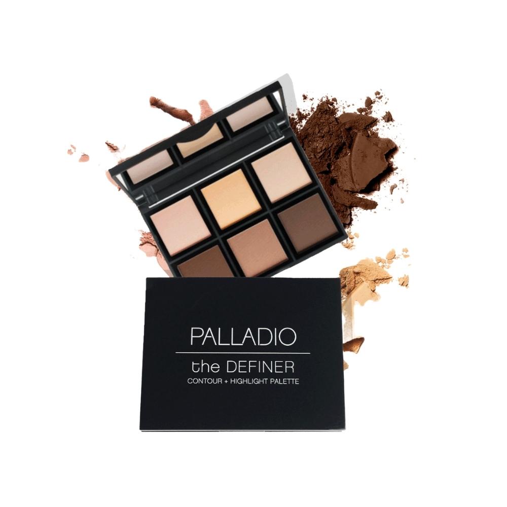 Palladio ذا ديفاينر باليت الكونتور والهايلايتر
