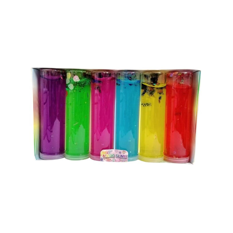 سيت سلايم اسطواني ستة قطع Slime 6 PCS Cylindrical