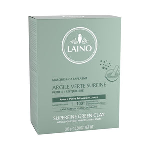 ماسك الطين الاخضر لينو  LAINO Superfine green clay 602322