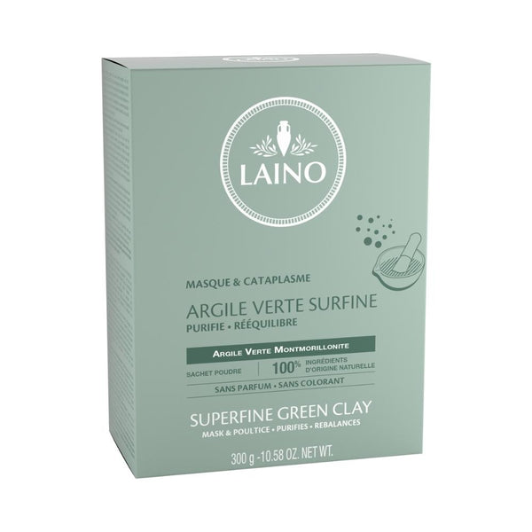 ماسك الطين الاخضر لينو  LAINO Superfine green clay 602322
