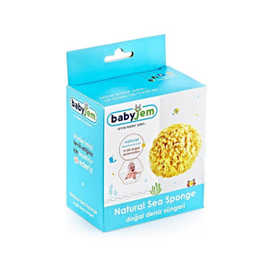 اسفنجة بيبي جم Babyjim Natural Sea Sponge