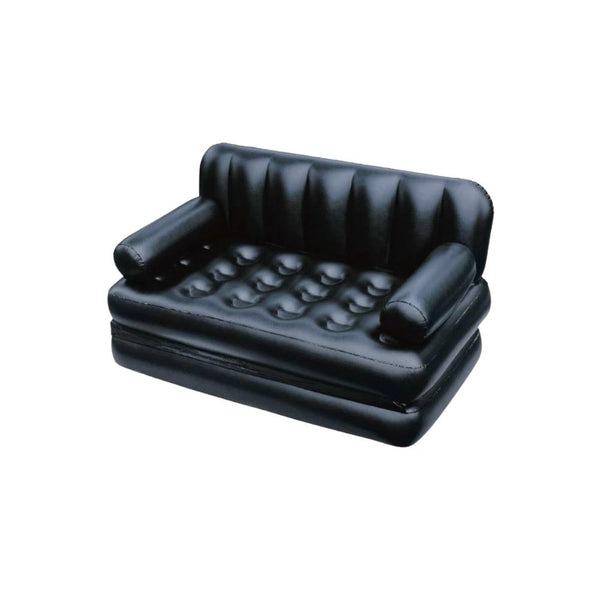 اريكة نفخ بيست واي Bestway Multi-Use Double Sofa 5X1 Inflatable with Air Pump , Black