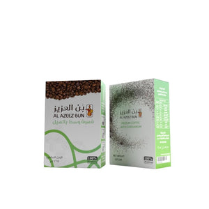 قهوة وسط بالهيل بن العزيز