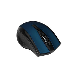 ماوس ضوئي لاسلكي Siig JK-WR0B12-S2, Wireless Optical Mouse, 6 Buttons, 2.4 GHz, Black/Blue
