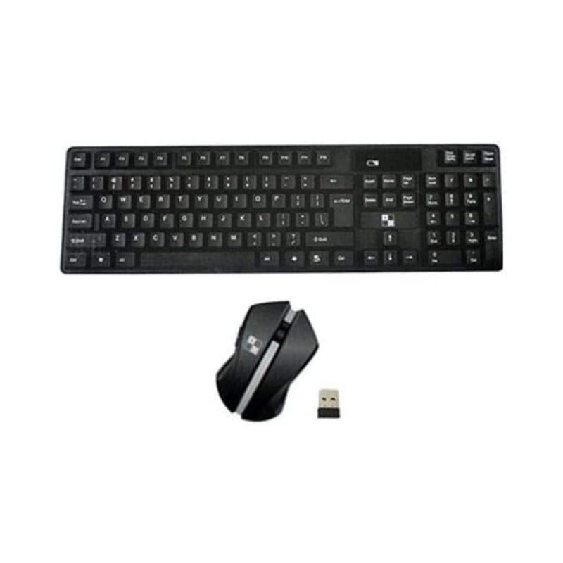 كيبورد مع ماوس عربي انكلزي اكس او X O Slim Wireless Keyboard and Mouse Combo