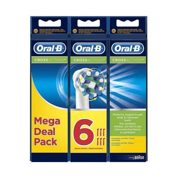 رؤس فرشاة اسنان لجهاز اورال بي 6 أورال-بي ORAL-B toothbrush 6