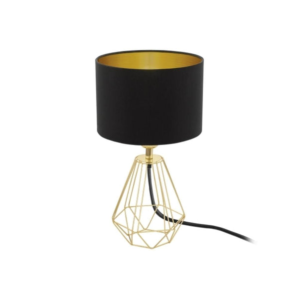 مصباح اغلو EGLO CARLTON 2 Table Lamp TL/1 SCHWARZ-Gold
