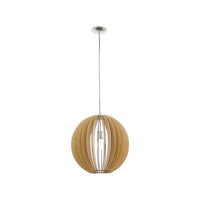 مصباح سقف اغلو Eglo COSSANO Pendant Light 94765 HL/1 E27  Wood