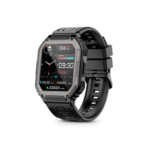 ساعات ذكية عسكرية مزودة بمكالمة بلوتوث ZYCZWL Military Smart Watches for Men with Bluetooth Call(Answer/Dial Calls) Tactical Outdoor Sports Smartwatch for Android and iPhone 5ATM Waterproof Watch with 1.8'' Big Screen Fitness Tracker