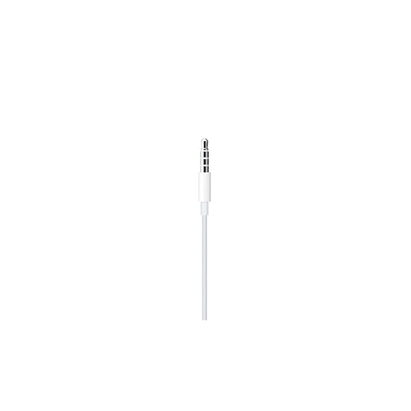 سماعات سلكية مع قابس Apple EarPods Headphones with 3.5mm Plug. Microphone with Built-in Remote to Control Music, Phone Calls, and Volume. Wired Earbuds
