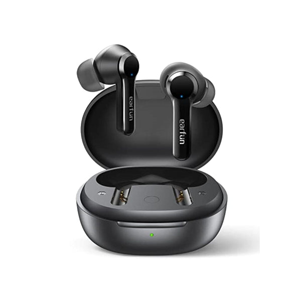 سماعات أذن لاسلكية  لإلغاء الضوضاء  EarFun Air Pro 2 Wireless Earbuds, [2023 Version] Hybrid Active Noise Cancelling Wireless Earphones, Bluetooth 5.2 Headphones with 6 Mics, in-Ear Detection, App for Custom EQ, Wireless Charging, 34Hrs