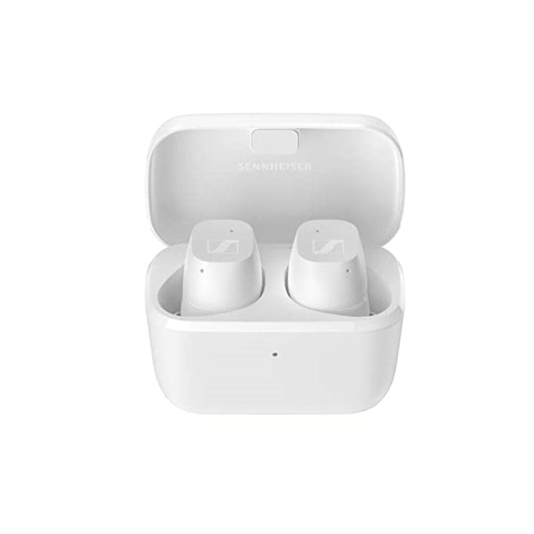 سماعات أذن داخلية تعمل بالبلوتوث للموسيقى والمكالمات Sennheiser CX True Wireless Earbuds - Bluetooth in-Ear Headphones for Music and Calls with Passive Noise Cancellation, Customizable Touch Controls, and 27-Hour Battery Life, White (Renewed)