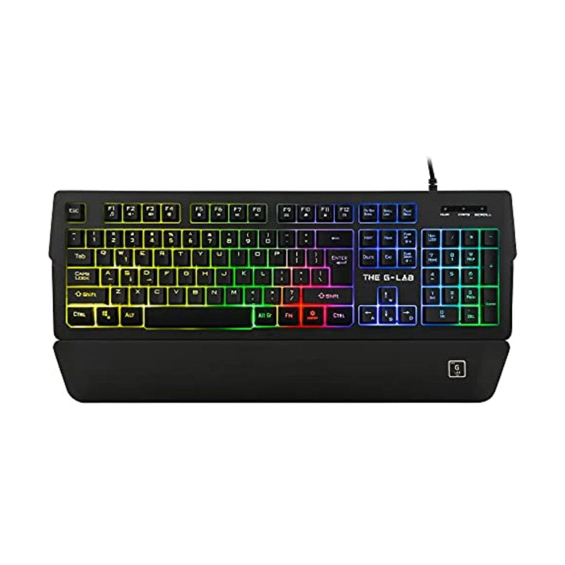 Keyz Palladium Clavier Gamer Azerty Filaire Usb - Clavier Gaming  Rtro-clairage Rgb Led, Repose-poignets Magntique, 26 Touches Anti-ghosting,  Durable 