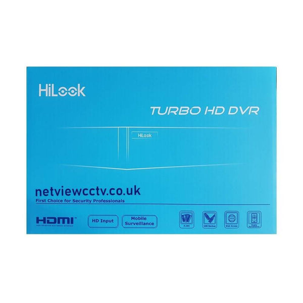 جهاز تسجيل كامرة هيجفيشن HiLook Hikvision 4 Channel DVR 204G-F1 2MP 4-in-1