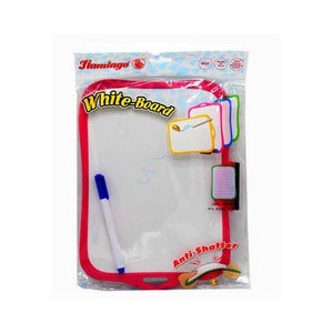 سبورة وايت بورد صغيرة للاطفال ضد الكسر مع قلم ماجك مع مساحة