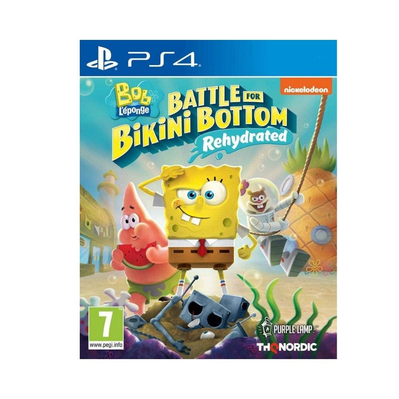 لعبة بلي ستيشن 4 سبونج بوب باتل فور بيكيني بوتوم  SpongeBob Battle For Bikini Bottom Ps4