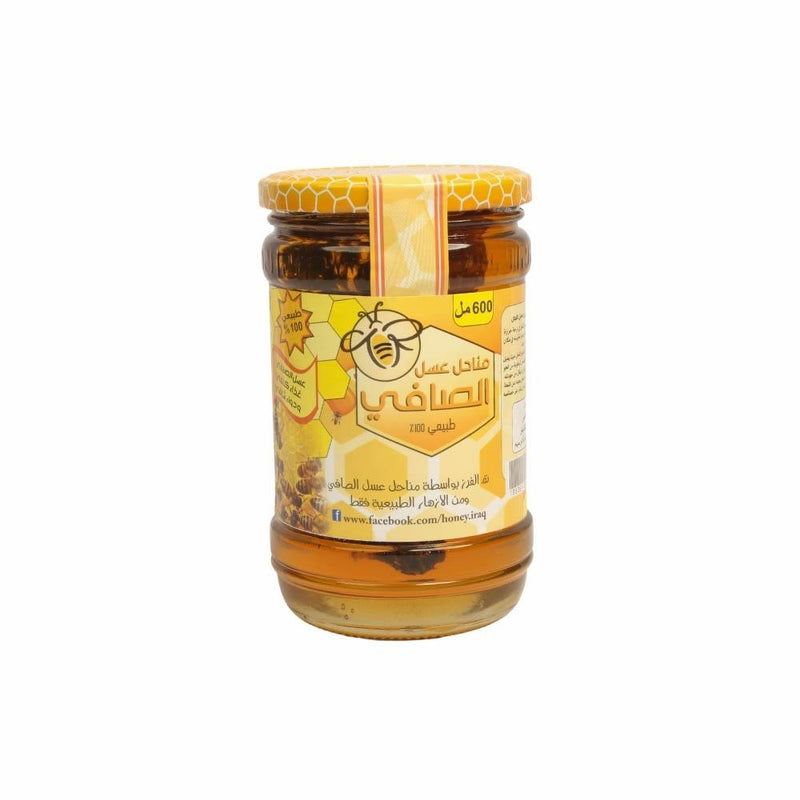 عسل ازهار اشجار الكالبتوز بالشمع الصافي Alsafi Eucalyptus blossoms Honey With Honeycomb