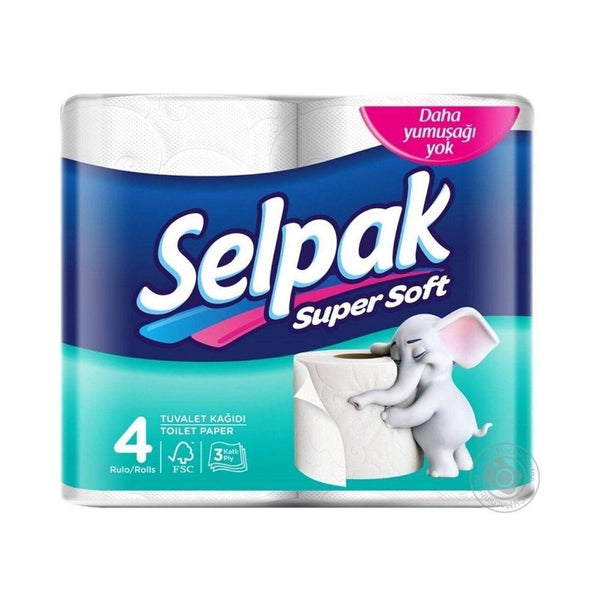 مناديل صحية سيلباك Selpak Paper Towels  Super Soft