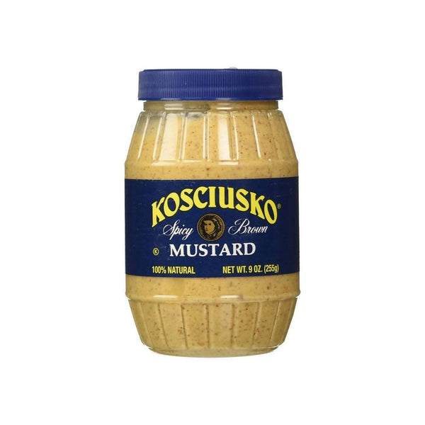 خردل حار كوسيكو kosciusko spicy brown mustard